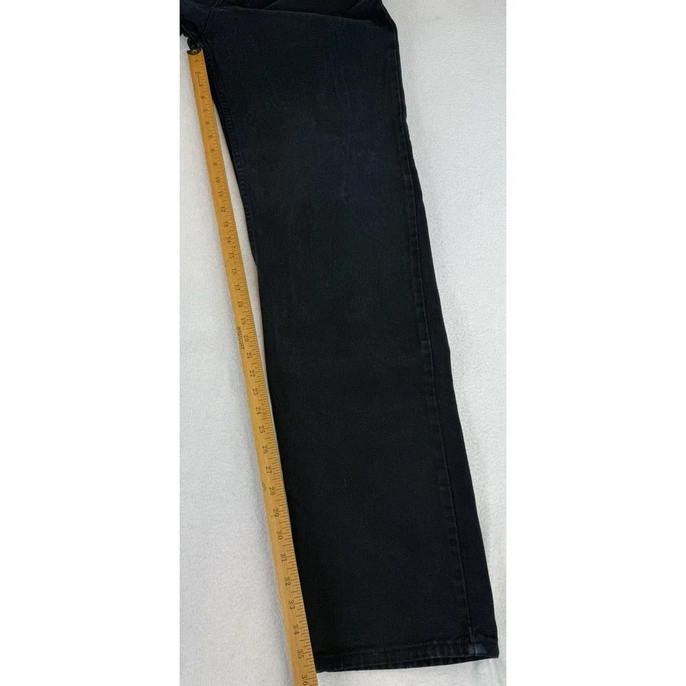 VTG Levi's Straight Slim Silvertab Dark Blue Jeans 38x36 1998 Skateboard Hip Hop